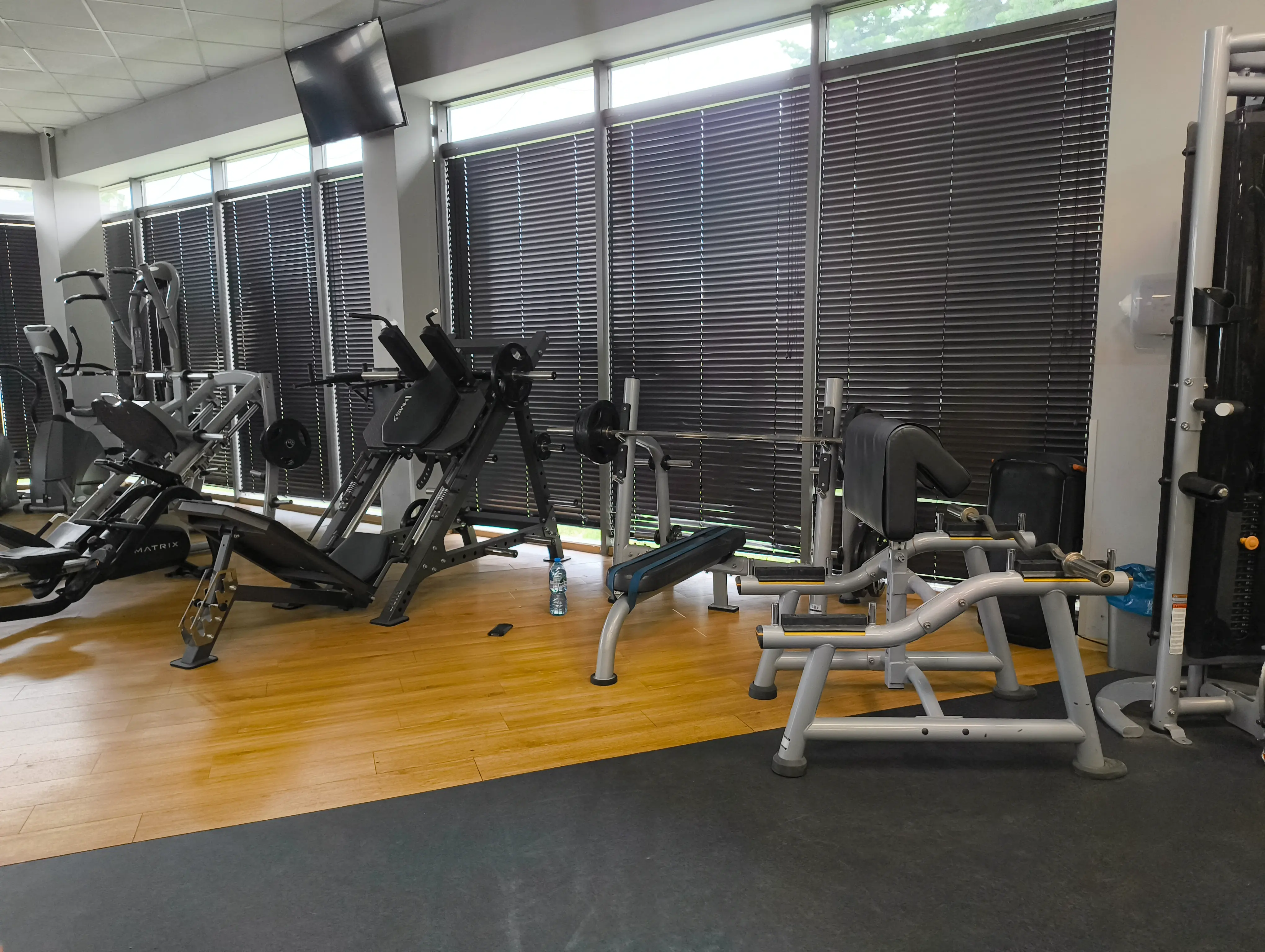 Strefa wolnych ciężarów — Fitness Boronów